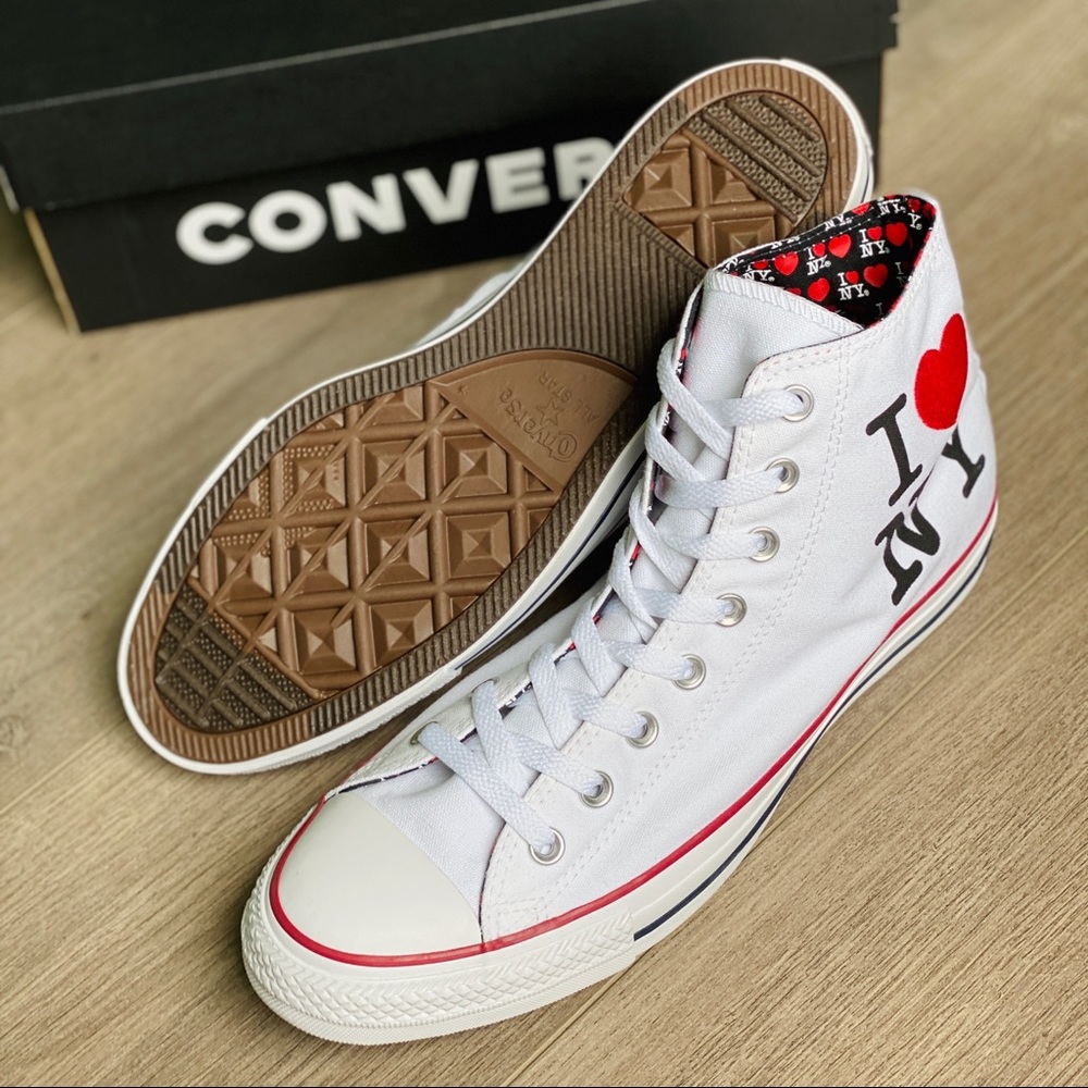 NWT Converse Chuck Taylor All Star “I Love NY”Mens - Picture 2 of 11